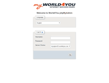 Tablet Screenshot of mysqlsvr03admin.world4you.com
