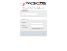 Tablet Screenshot of mysqlsvradmin.world4you.com